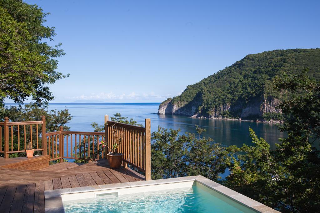 Villa Palm Bay Stunning View 5 Min To Beach 3 Min To Downtown King Size Bed Deshaies Pokój zdjęcie