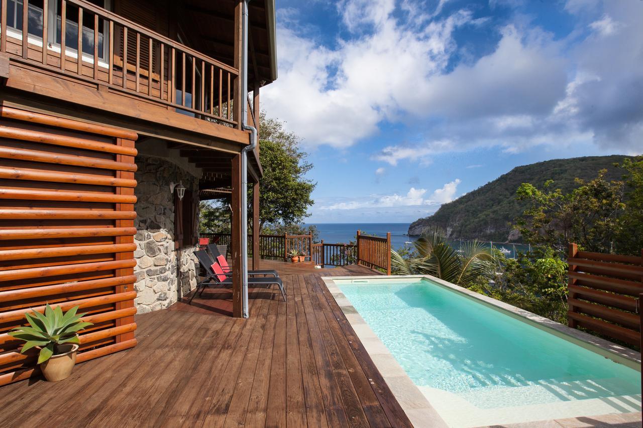 Villa Palm Bay Stunning View 5 Min To Beach 3 Min To Downtown King Size Bed Deshaies Zewnętrze zdjęcie